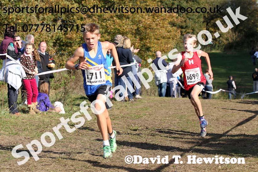 Boys under-13s National Cross Country Relays. Photo: David T. Hewitson/Sports for All Pics